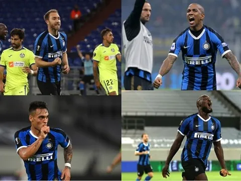 10 cầu thủ ghi nhiều bàn thắng nhất cho Inter ở mùa giải 2019-20: Eriksen bằng Sanchez, số 1 không thể khác