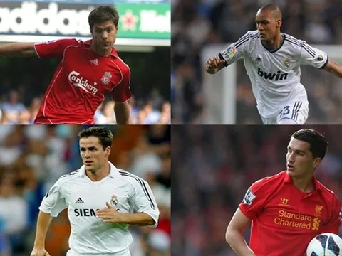 10 cầu thủ từng khoác áo Liverpool và Real Madrid: Fabinho, Alonso và ai nữa?