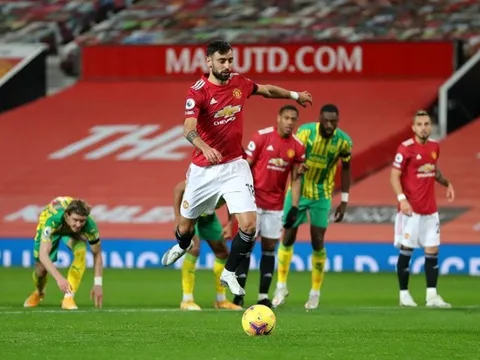 10 CLB EPL hưởng penalty nhiều nhất năm 2020: Man Utd vẫn thua 1 đội