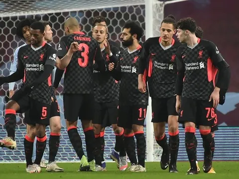 10 con số ấn tượng sau trận Aston Villa 1-4 Liverpool: Mane 'giải hạn'; Xuất hiện 2 'báu vật'