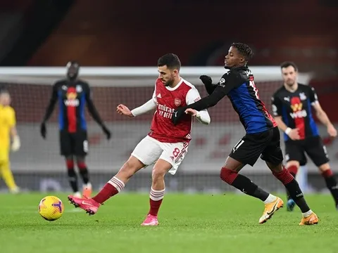 10 con số đặc biệt trận Arsenal 0-0 Palace: Pháo thủ đụng 'khắc tinh'
