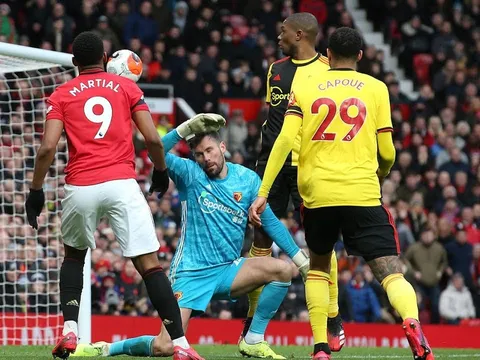 10 con số 'đặc biệt' sau vòng 27 EPL: Martial hồi sinh; Mourinho 'bái phục' trò cũ