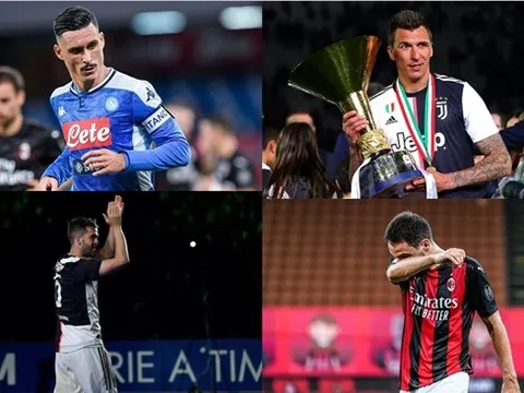 10 lời chia tay "gây nhiều thương nhớ" ở Serie A 2019 - 2020: Trò cưng của Mourinho góp mặt