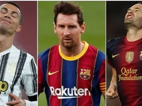 10 ngôi sao xuất sắc nhất thập kỷ: Bất ngờ Ronaldo, Ozil xếp trên 2 cái tên