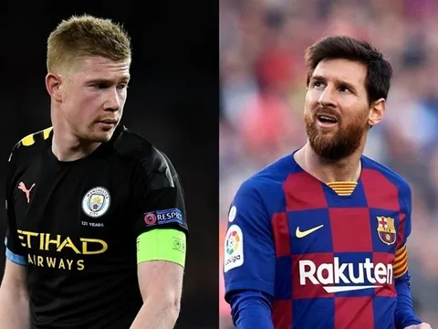 10 'nhạc trưởng' đỉnh nhất châu Âu 15 năm qua: Messi số 1; Bất ngờ De Bruyne
