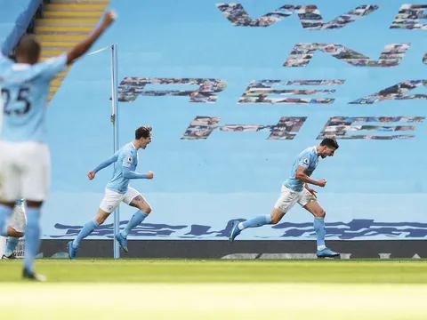 10 thống kê Man City 2-1 West Ham: Ngả mũ trước Pep Guardiola!