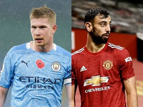 10 tiền vệ đỉnh nhất EPL mùa này: De Bruyne sát cánh Bruno; 'Mad dog' của Mourinho