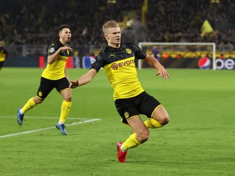 Erling Haaland bùng nổ, Dortmund đánh gục PSG trên đất Đức