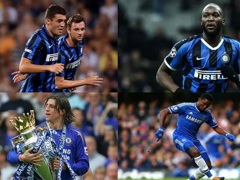 11 ngôi sao từng khoác áo Chelsea và Inter Milan: Lukaku, Moses và ai nữa?