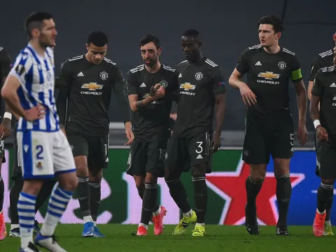 11 thống kê trận Sociedad 0-4 M.U: Solsa tìm ra "ông vua Europa League", Daniel James tiến bộ quá nhanh