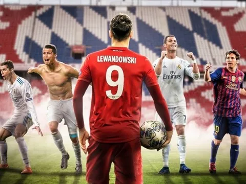 Lewandowski là cầu thủ đầu tiên sau Messi, Ronaldo làm được điều này