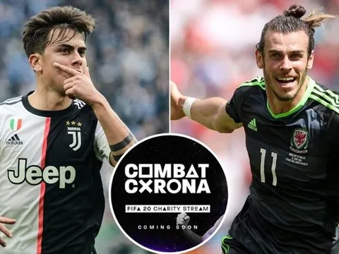 Dybala đánh bại Bale trong trò chơi FIFA 2020