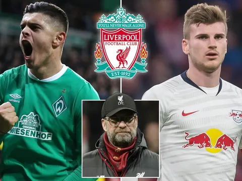 Ngoài Timo Werner, ngôi sao tấn công nào được Liverpool theo dõi sát sao?