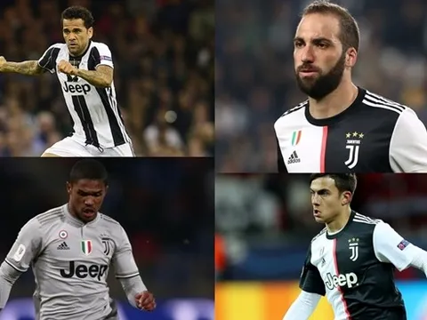 12 cầu thủ người Nam Mỹ từng gắn bó với Juventus trong giai đoạn 2017 - 2020