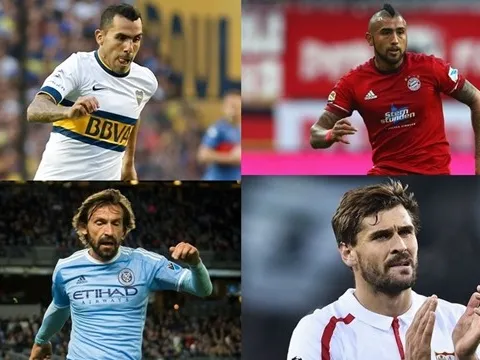 13 ngôi sao bị Juventus "đẩy ra đường" vào mùa hè năm 2015: Pirlo, Vidal và ai nữa?