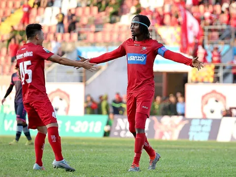 Samson ghi bàn, Quảng Nam vẫn thua trận trên sân nhà