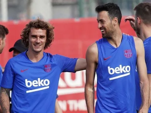 Busquets lên tiếng, nói rõ tình hình của Griezmann tại Camp Nou
