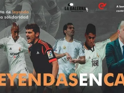 Casillas cùng các huyền thoại Real gây quỹ ủng hộ cuộc chiến chống corona