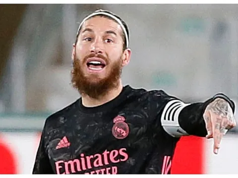 Ramos vắng mặt trong trận đấu sắp tới của Real