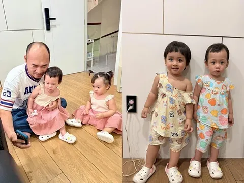 Sao Việt 24h: Thu Trang "mách" chồng chuyện 2 con gái sinh đôi ở nhà, Tiến Luật lập tức ra sân bay