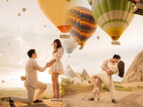 Cô gái Việt được cầu hôn giữa trời khinh khí cầu Thổ Nhĩ Kỳ, cùng chồng mua nhà, lập nghiệp ở Na Uy