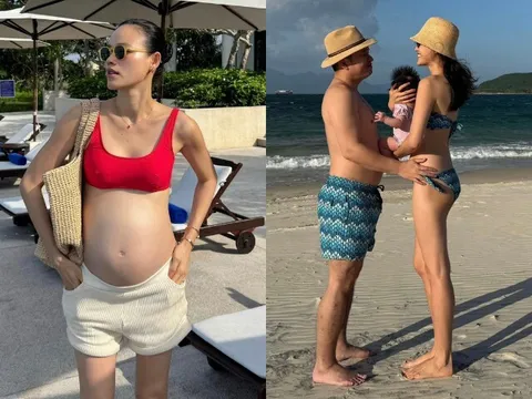 Cô giáo hot girl cao 1m77 ở TP.HCM U40 sinh con cho chồng Tiến sĩ, sau sinh khoe dáng với bikini đẹp hút hồn