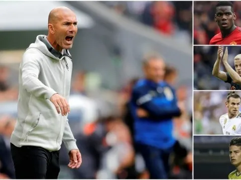 "Tứ khó" và 2 bài toán cuối ở "phiên chợ hè" cần Zidane giải đáp!