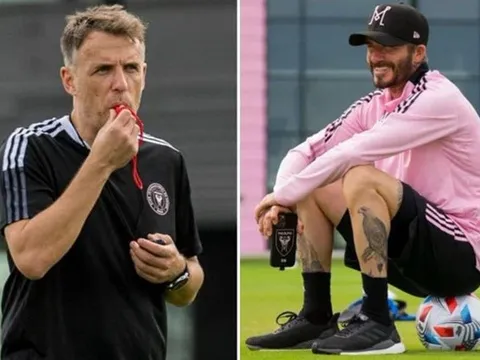 2 người cũ Man Utd có mặt, dàn sao Inter Miami 'máu lửa' trên sân tập
