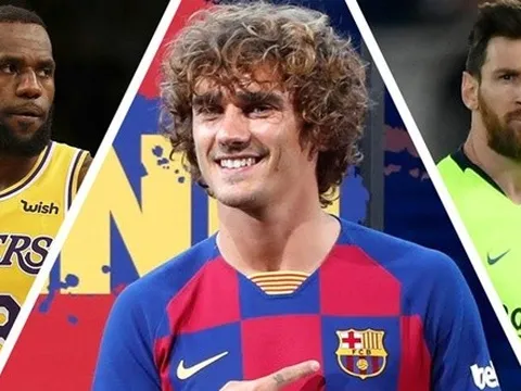 Lập siêu phẩm, Griezmann có màn cosplay LeBron James cực kỳ sáng tạo