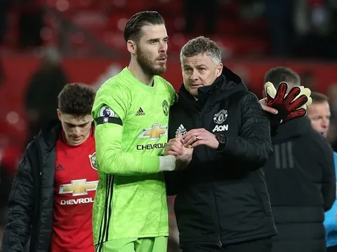 Solskjaer "nắn gân" De Gea trước giờ đấu West Bromwich