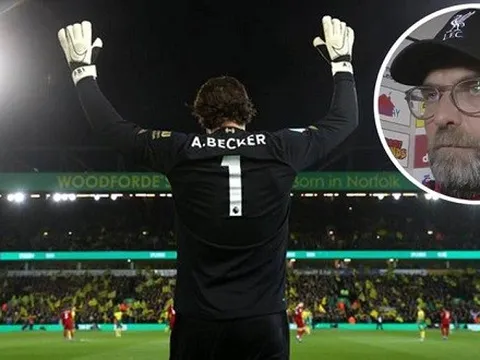 "Thực ra chúng tôi trả tiền cho Alisson vì điều đó mà"