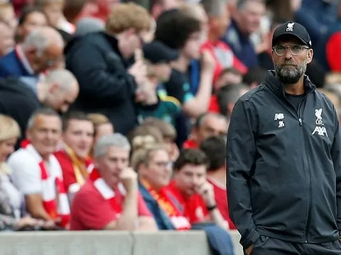 Jurgen Klopp ngao ngán trước màn trình diễn tệ hại của các học trò