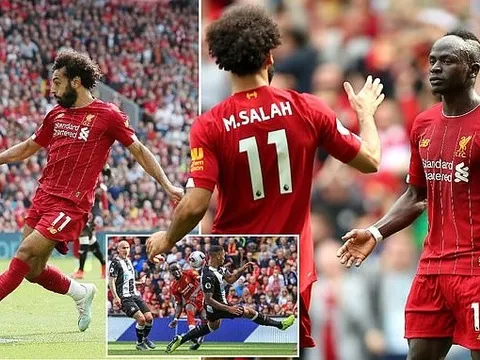 3 "khẩu pháo" nổi giận, Liverpool đè bẹp Newcastle trên sân nhà