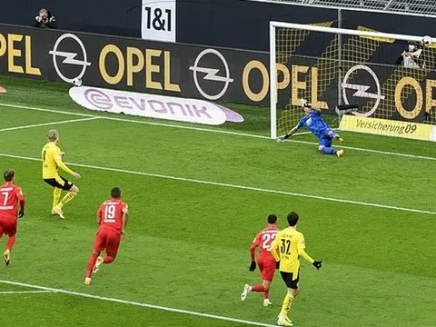 Haaland lập kỷ lục đáng buồn trong ngày đại thắng của Dortmund