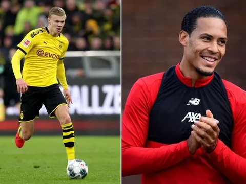 Ghi bàn ầm ầm, Haaland vẫn ngán sao Liverpool