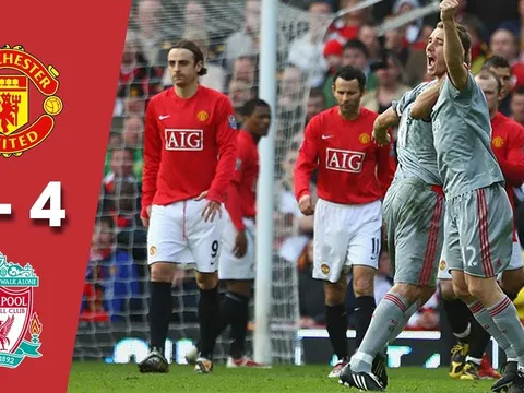 Ngày này năm xưa, Liverpool nghiền nát Man Utd tại Old Trafford