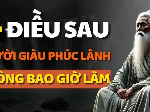 4 nét tướng của người càng sống càng nhiều phúc khí: Giàu có 3 đời