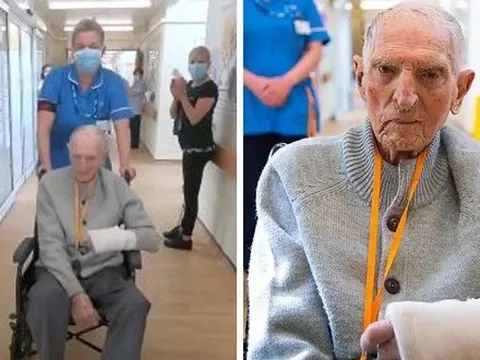 Ở tuổi 99, CĐV nhiệt thành của Liverpool vẫn có thể đánh bại COVID-19