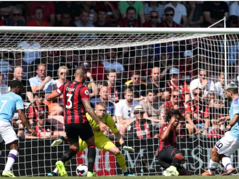 5 điểm nhấn Bournemouth 1-3 Man City: Đẳng cấp Aguero, người hùng bất ngờ