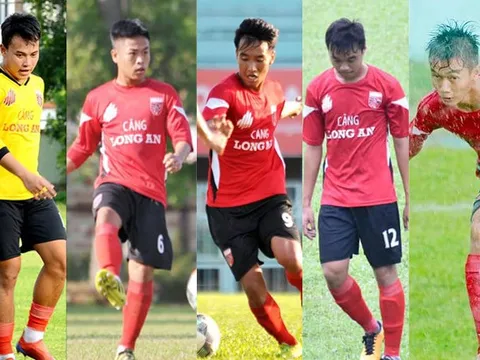 5 gương mặt đôn lên đội 1 Long An tại giải Hạng Nhất 2020 - họ là ai?