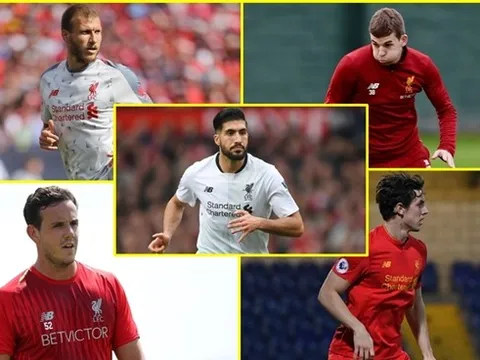5 ngôi sao bị Liverpool "đẩy ra đường" vào mùa hè năm 2018: Emre Can và ai nữa?