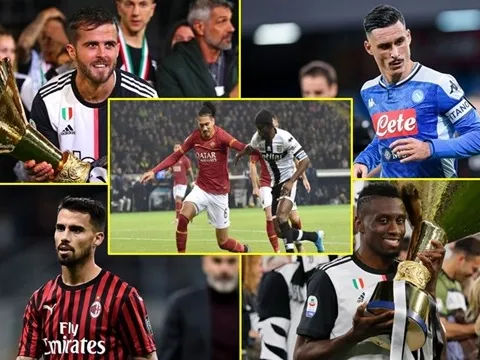 5 ngôi sao đã nói lời chia tay với Serie A sau mùa giải 2019-20: Smalling và ai nữa?