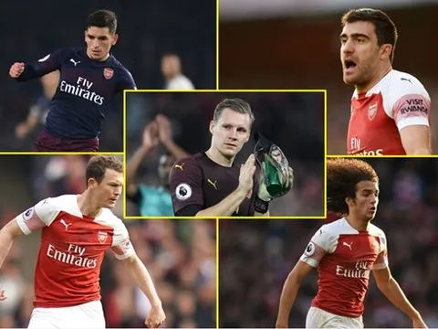 5 tân binh của Arsenal trong mùa hè năm 2018: Torreira, Leno và ai nữa?