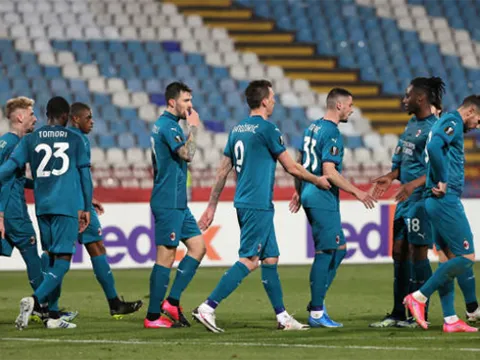 5 thống kê thú vị của AC Milan sau trận hòa oan nghiệt trước Crvena Zvezda