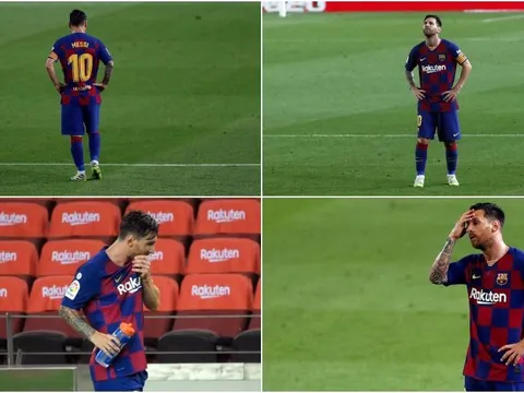 "50 sắc thái" của Messi trong ngày Barca bị Real phế truất