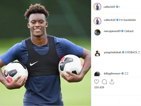 Hudson-Odoi mang đến tin vui cho Chelsea