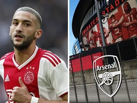 Không mua Hakim Ziyech là sai lầm của Arsenal?