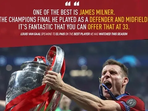Bất ngờ! Van Gaal chỉ ra cái tên "khó tin" xuất sắc nhất mùa trước