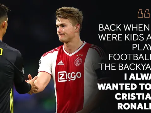 'Tôi đã luôn muốn trở thành Cristiano Ronaldo'