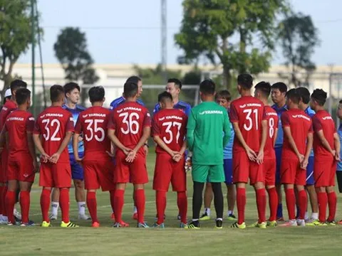 U23 Việt Nam có buổi tập đầu tiên trong ngày hội quân